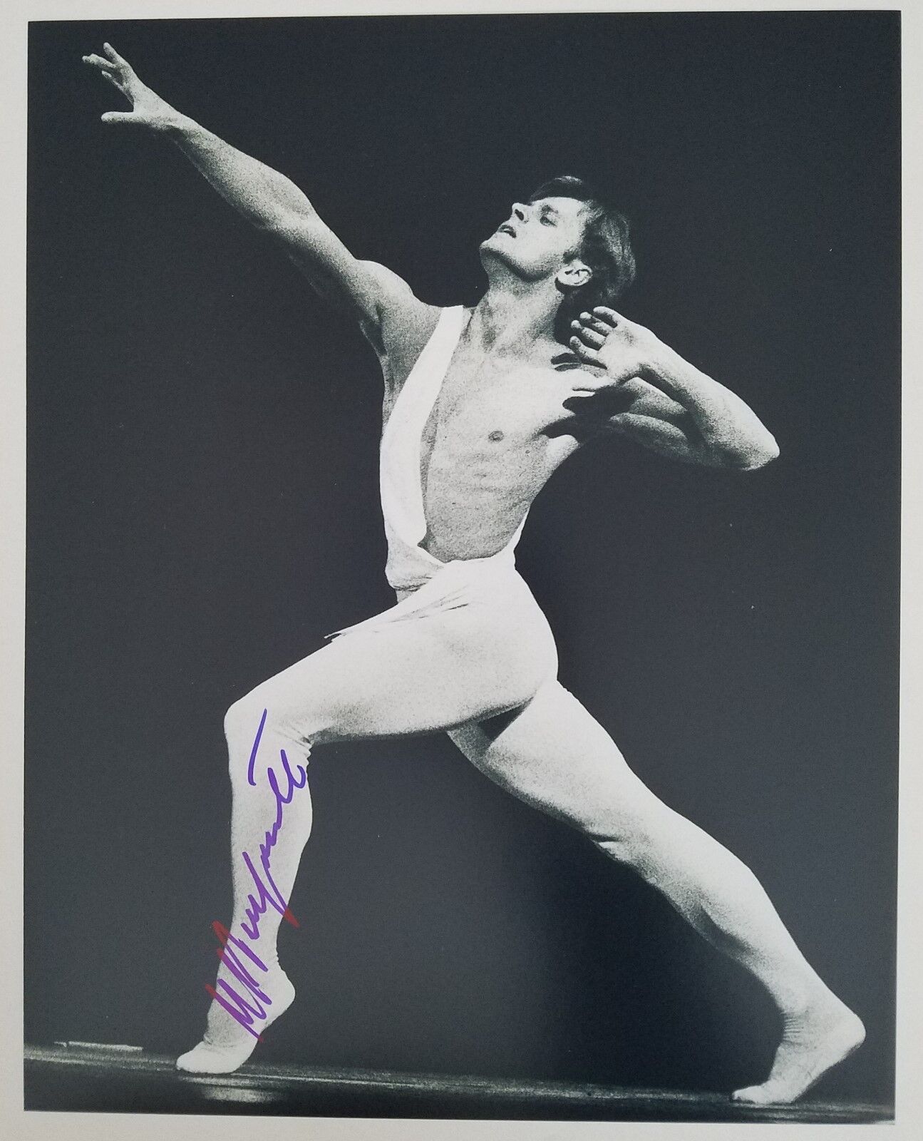 Mikhail Baryshnikov Signed 11x14 Photo Poster painting Ballet Dancer Actor White Nights RAD