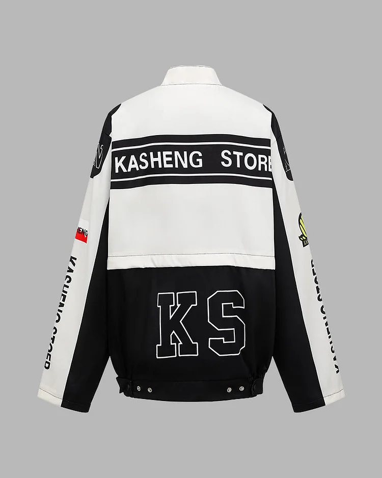 Galaxy Racer Jacket with Detachable Fabric Galaxy Racer Jacket with Detachable Fabric