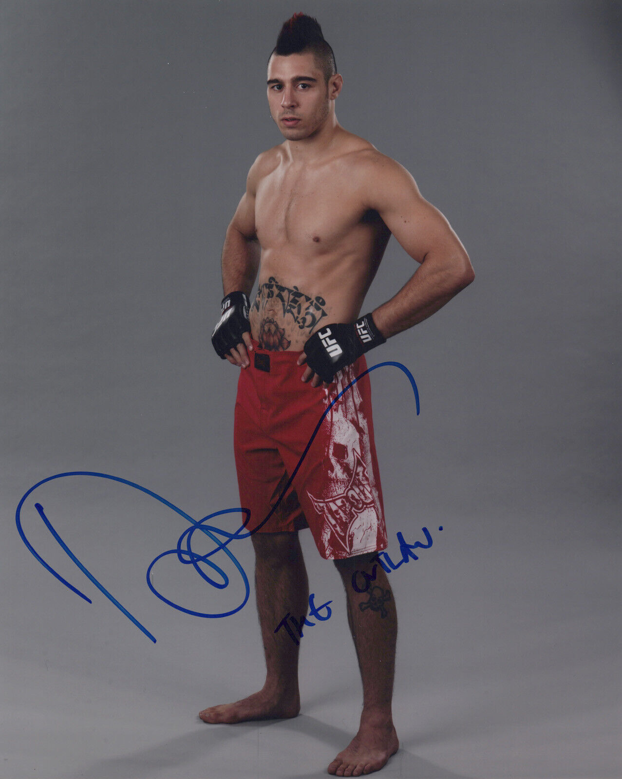 DAN HARDY signed Autographed UFC