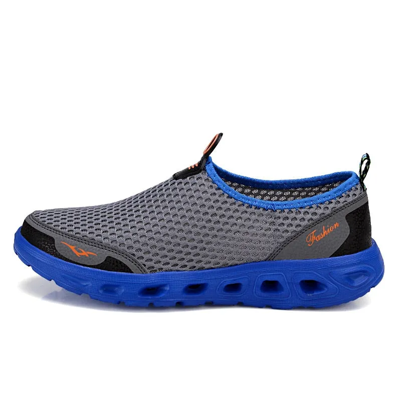 JKPUDUN Summer Men Shoes Lightweight Mesh Sneakers Men Fashion Breathable Male Casual Shoes Luxury Brand Designer Mens Loafers