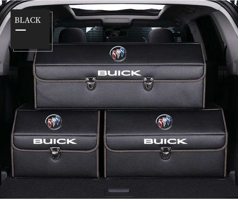 Car Trunk Leather Storage Box