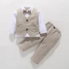 Kid Baby Boys Toddler Boy Birthday Wedding Gentleman 3Pcs/Set