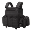 Outdoor Weighted Plate Carrier Tactical Vests 1000 Oxford Cloth Military Training Plate Carrier