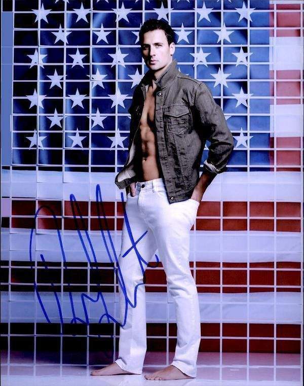 Ryan Lochte authentic signed swimming 8x10 Photo Poster painting W/Cert Autographed A0006