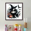 Witch Bat - 11CT Stamped Cross Stitch - 40*40cm - Halloween