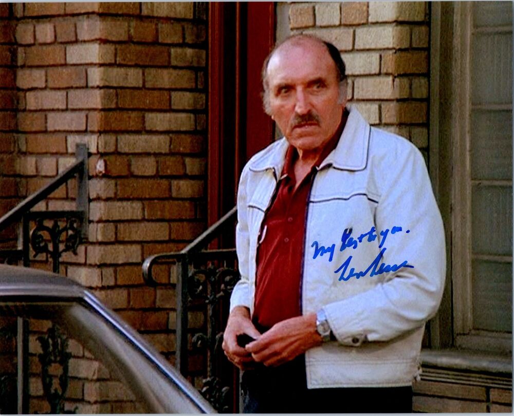 LEN LESSER Signed Autographed 'UNCLE LEO' SEINFELD 8X10 Photo Poster painting C