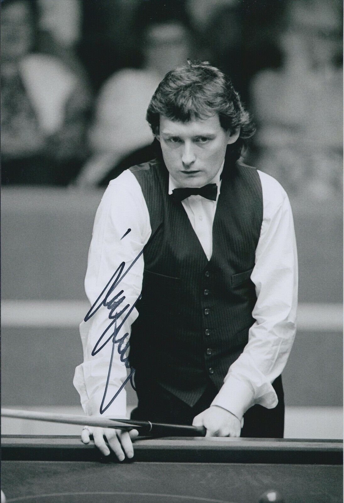 Jimmy WHITE SIGNED 12x8 Photo Poster painting Autograph COA AFTAL SNOOKER Crucible Sheffield