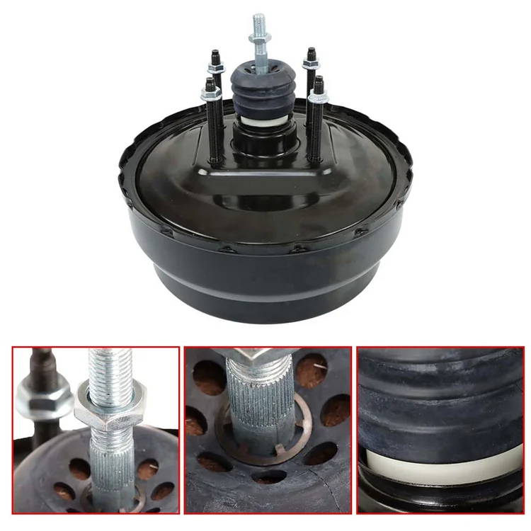 Silscvtt Vacuum Power Brake Booster without Master Cylinder 472107B400 536006 Replacement for Xterra Frontier 2000-2004 3.3L