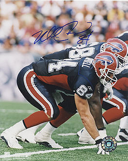 MARK CAMPBELL BUFFALO BILLS ACTION SIGNED 8x10