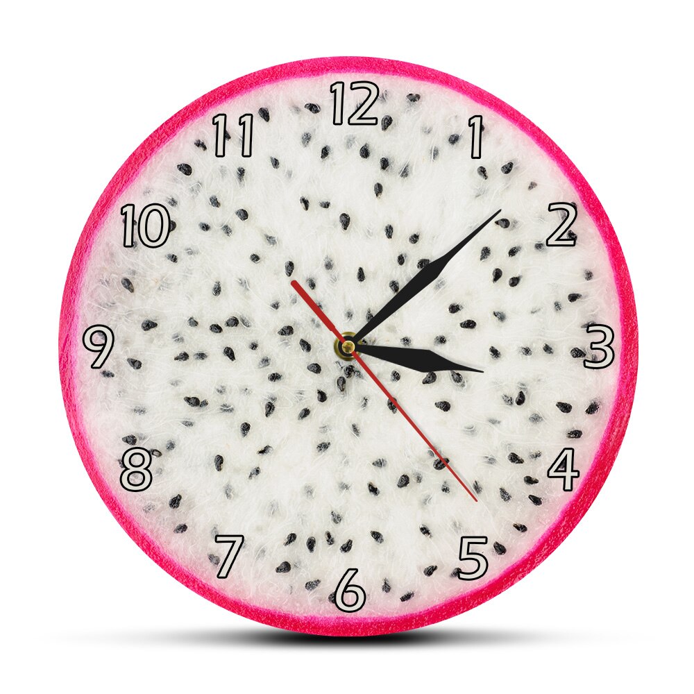 

Desert King Dragon Fruit - Frameless Acrylic Wall Clock, 501 Original