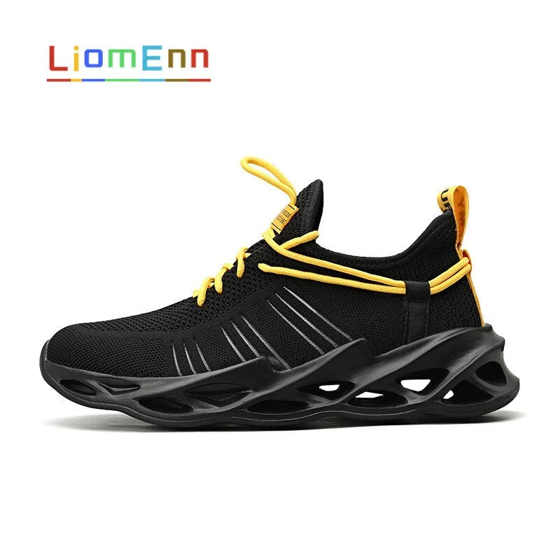 2021 Summer Women's Sneakers Women Tennis Running Sport Shoes Men Light White Black Green Yellow Sneaker Vulcanize Large Size 46