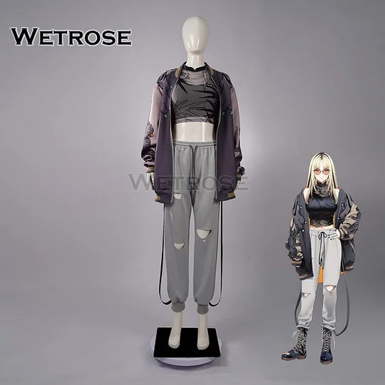 コスプレ衣装 niko Wetrose] In Stock Hololive Vtuber FLOW GLOW Koganei Niko 虎金妃笑