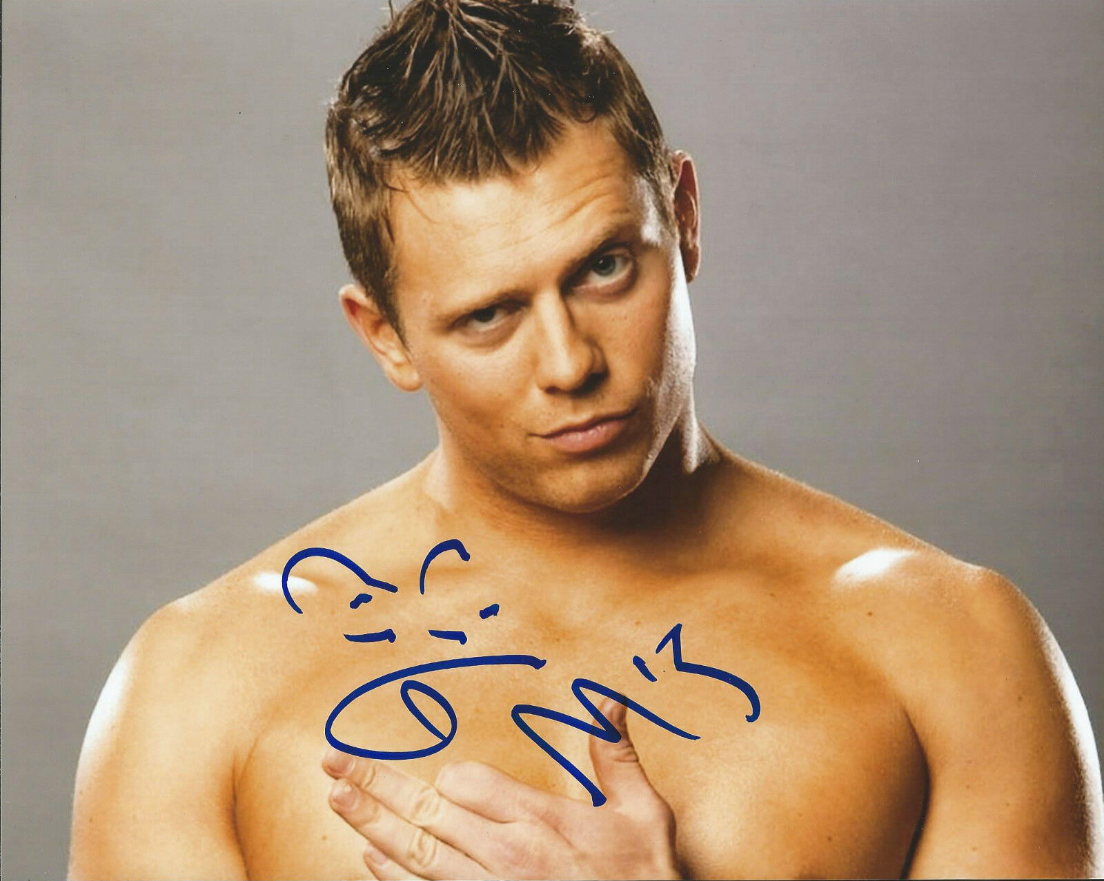 **GFA WWE Wrestling Champion *THE MIZ* Signed 8x10 Photo Poster painting MH4 PROOF COA**