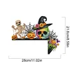 Diamond Painting Halloween Cute Ghost Door Corner Sign for Party Favors