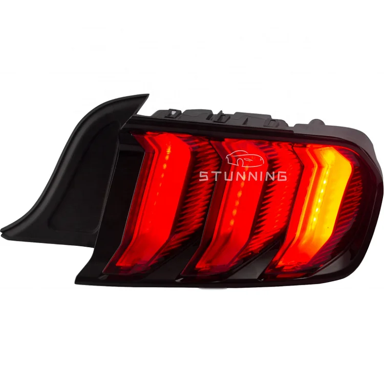 Upgrade sequential LED tail light tail lamp US version assembly for Ford Mustang 2015-2019 taillight taillamp plug and play ITN Auto