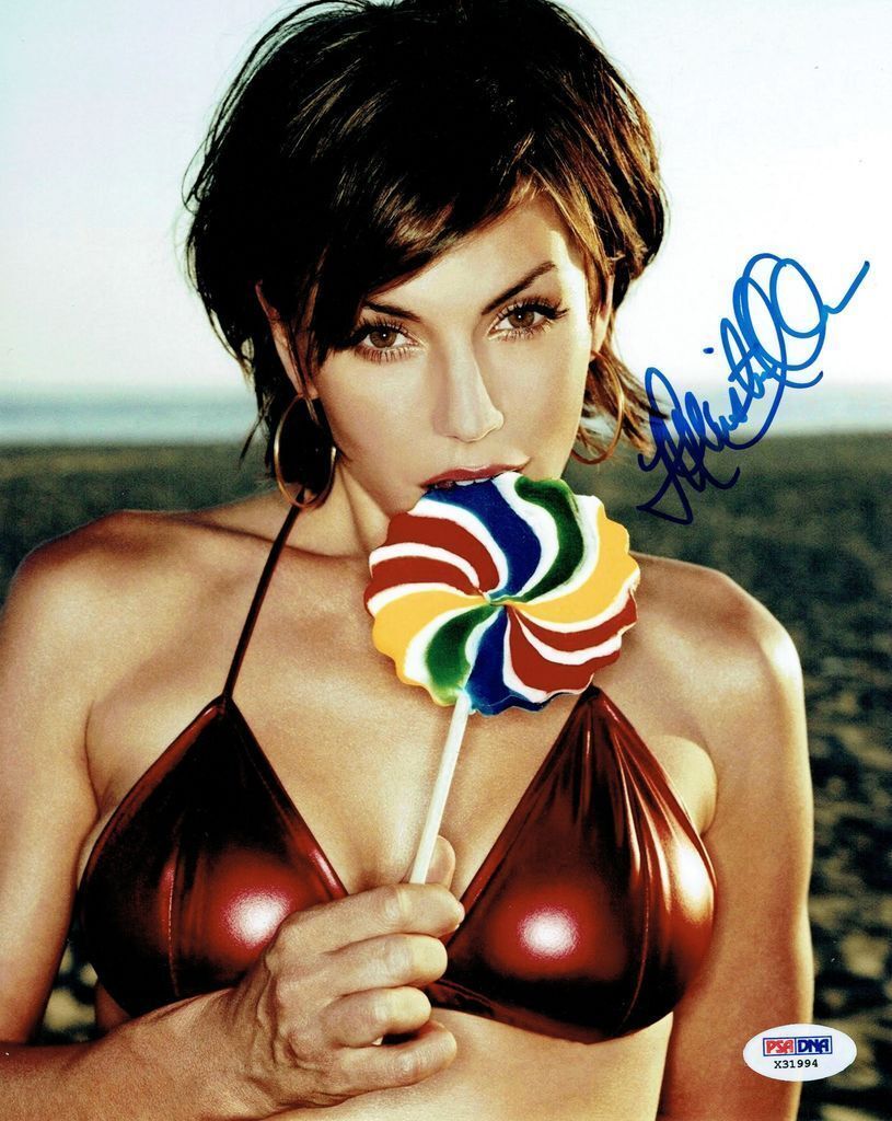 Krista Allen Signed Sexy Authentic Autographed 8x10 Photo Poster painting PSA/DNA #5