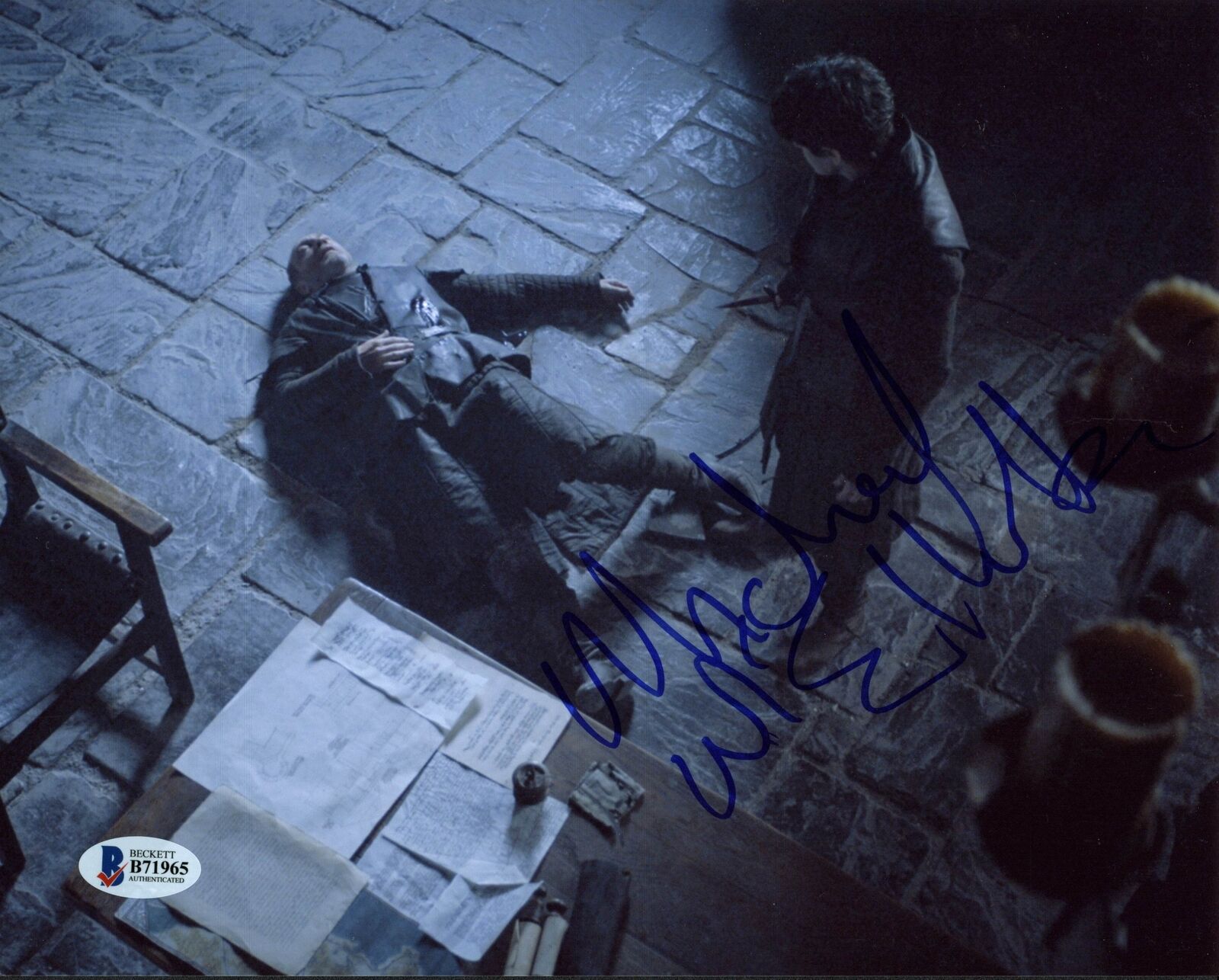 Michael McElhatton Game Of Thrones Authentic Signed 8X10 Photo Poster painting BAS #B71965