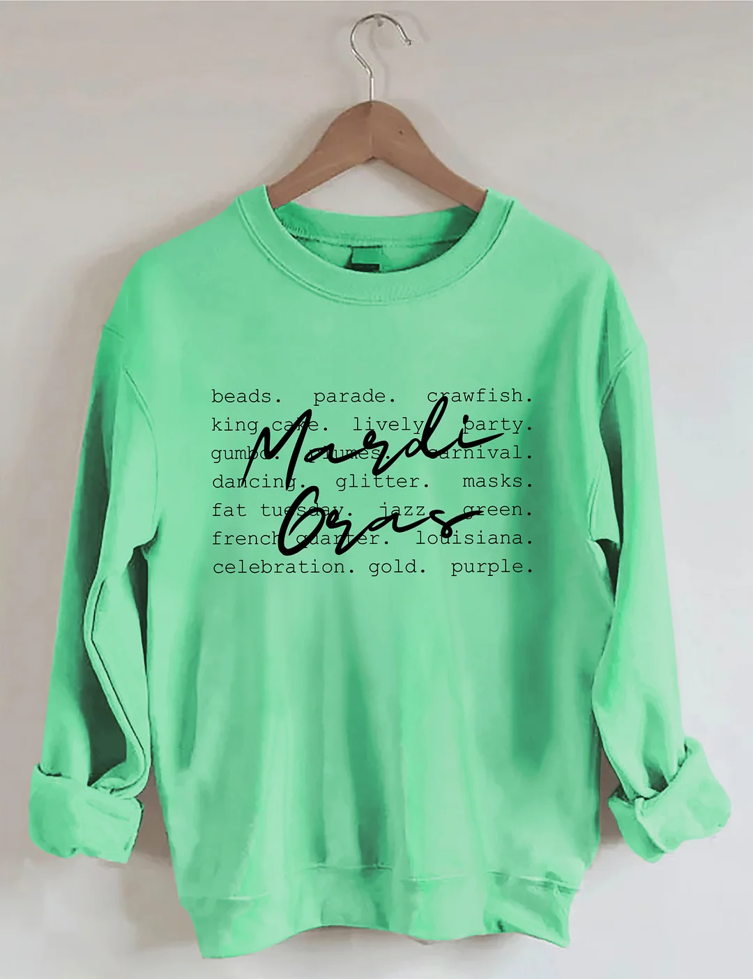 Mardi Gras Sweatshirt