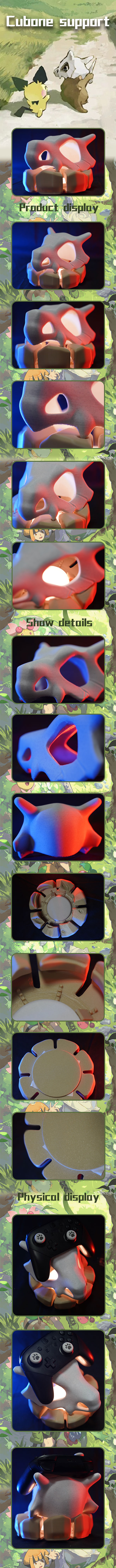Cubone Gaming ControllerHolder - iShowGhost