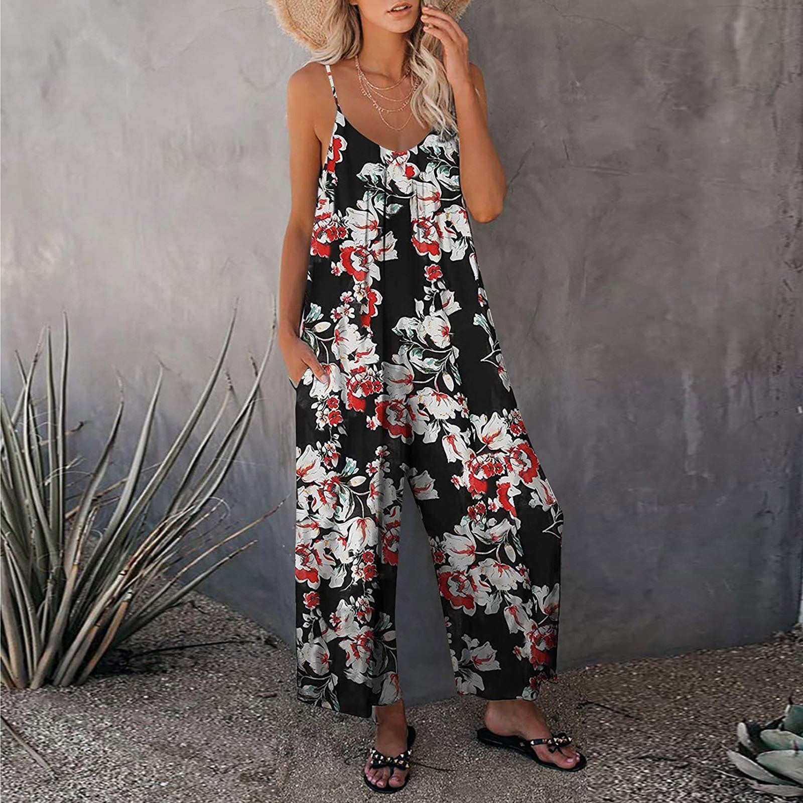 LADY FLORA CAMISOLE JUMPSUIT