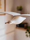 Flying Seagull Wooden Bird Room LivingRoom Balcony Decoration Children's Toy Aerial Hanging Pendant