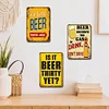 [US Local Warehouse]3PCS Beer Word - Vintage Metal Signs Set - 30*40cm