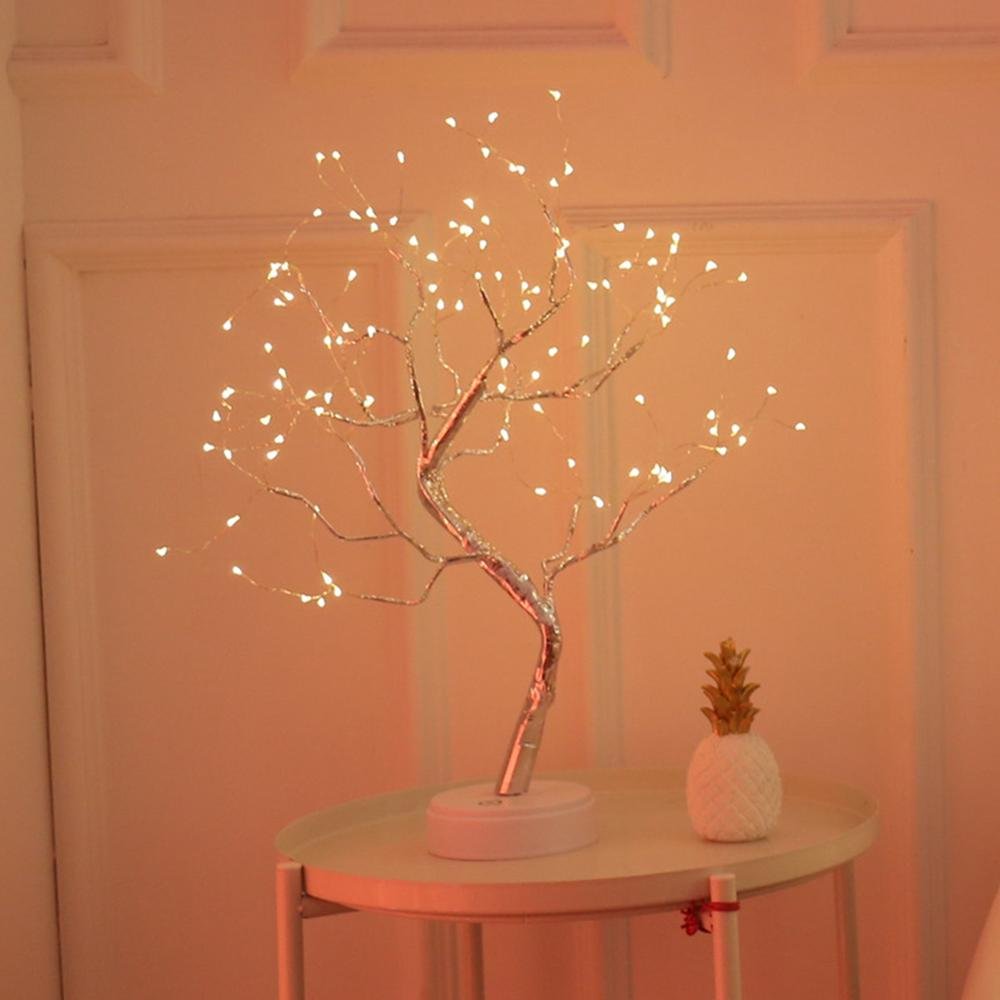 LED 17" Warm Christmas Tree Decoration Lamp for Bedroom