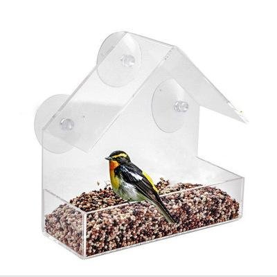 Window Bird Feeder- See Songbirds from Home!