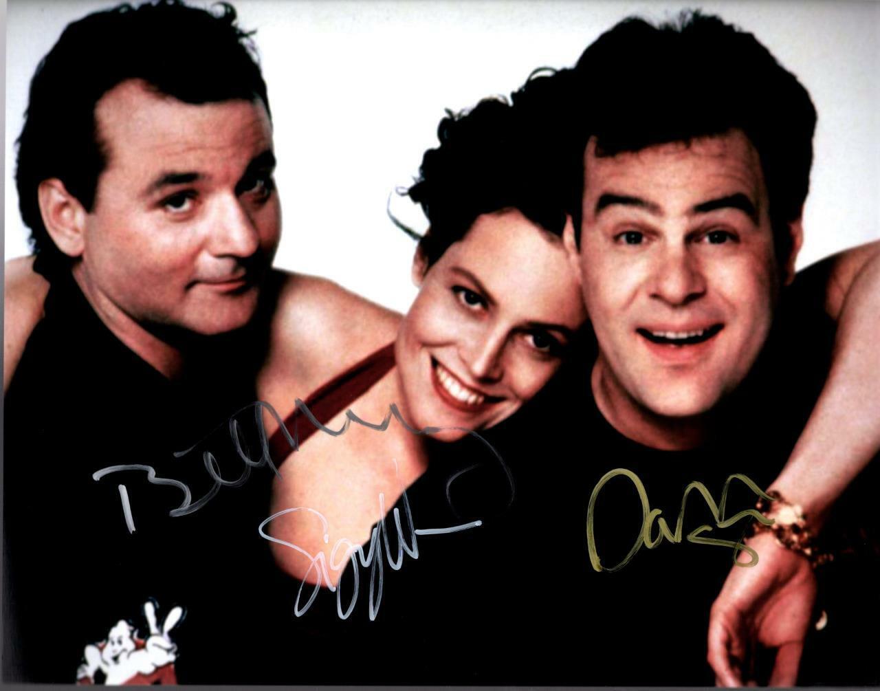 Bill Murray Dan Aykroyd Weaver autographed 11x14 signed Photo Poster painting Picture Pic + COA