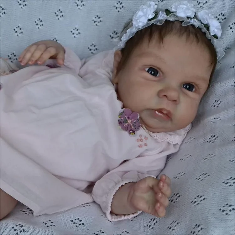 [New2023] 20" Realistic and Super Lovely Girl Named Doreen Cloth Body Baby Doll,Collectible Reborn Baby Doll