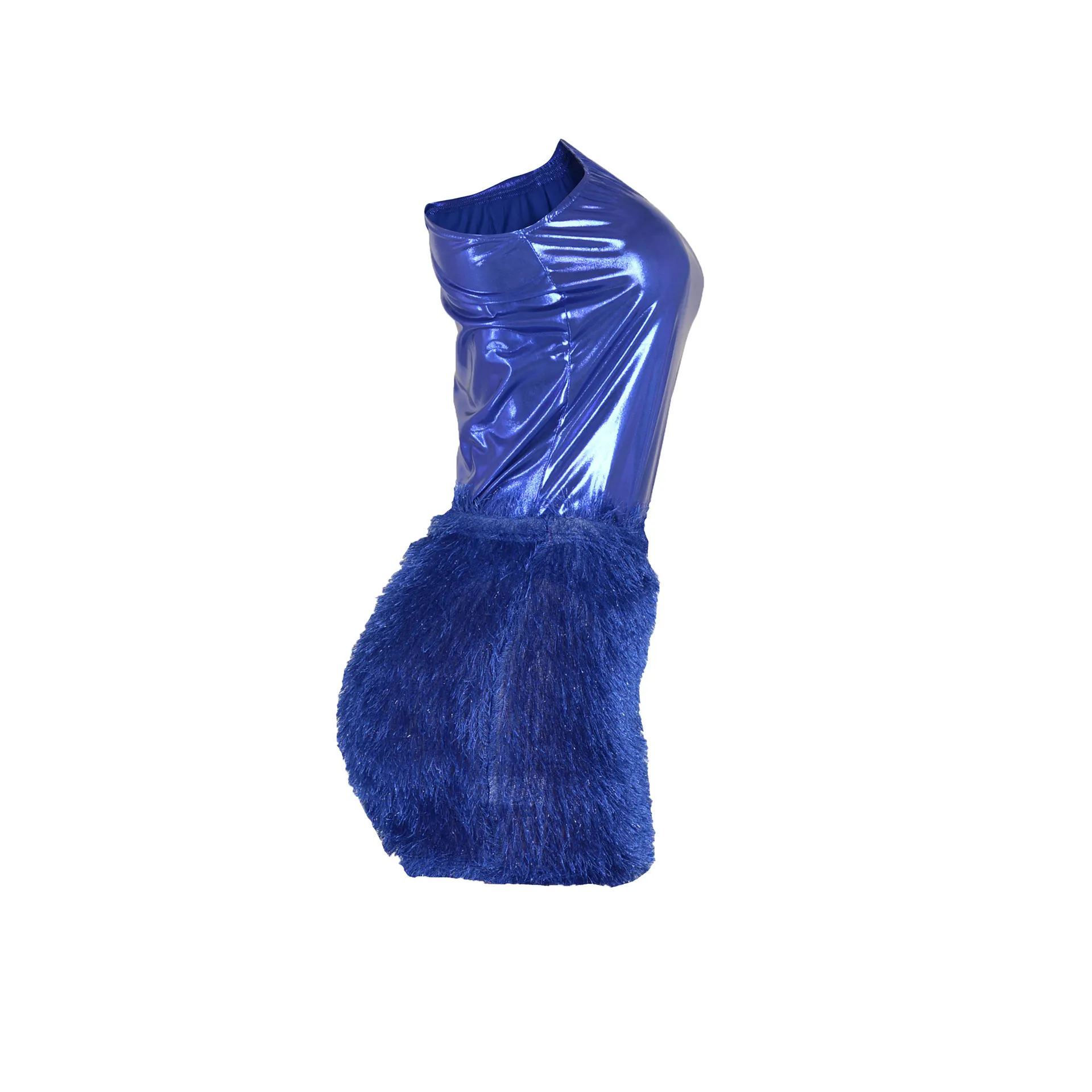 Women Clothing Skirt Set Jumpsuit Glossy Sexy Skirt Two Piece Set