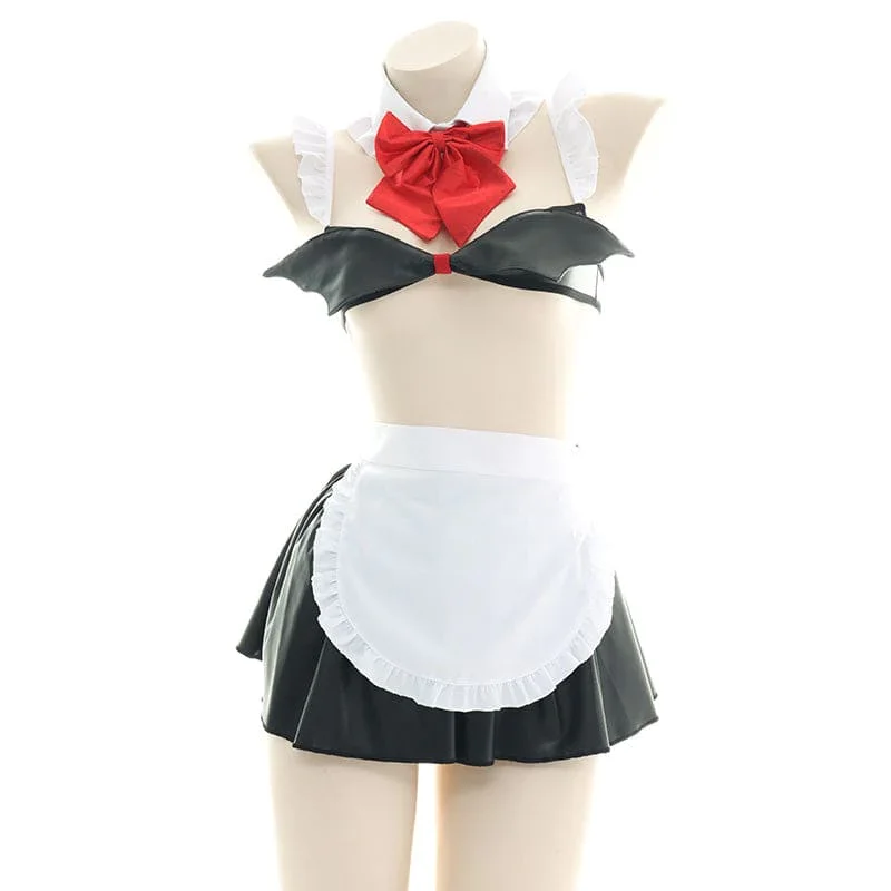Bow Knot Devil Wings Maid Lingerie Set ON23