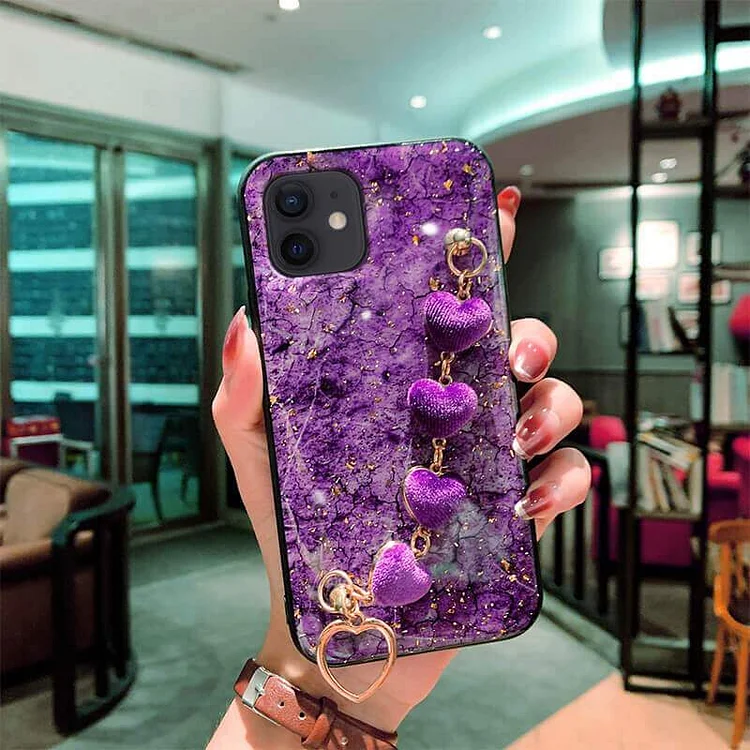 2023 Ins Hottest Marble Love Bracelet Phone Case For iPhone