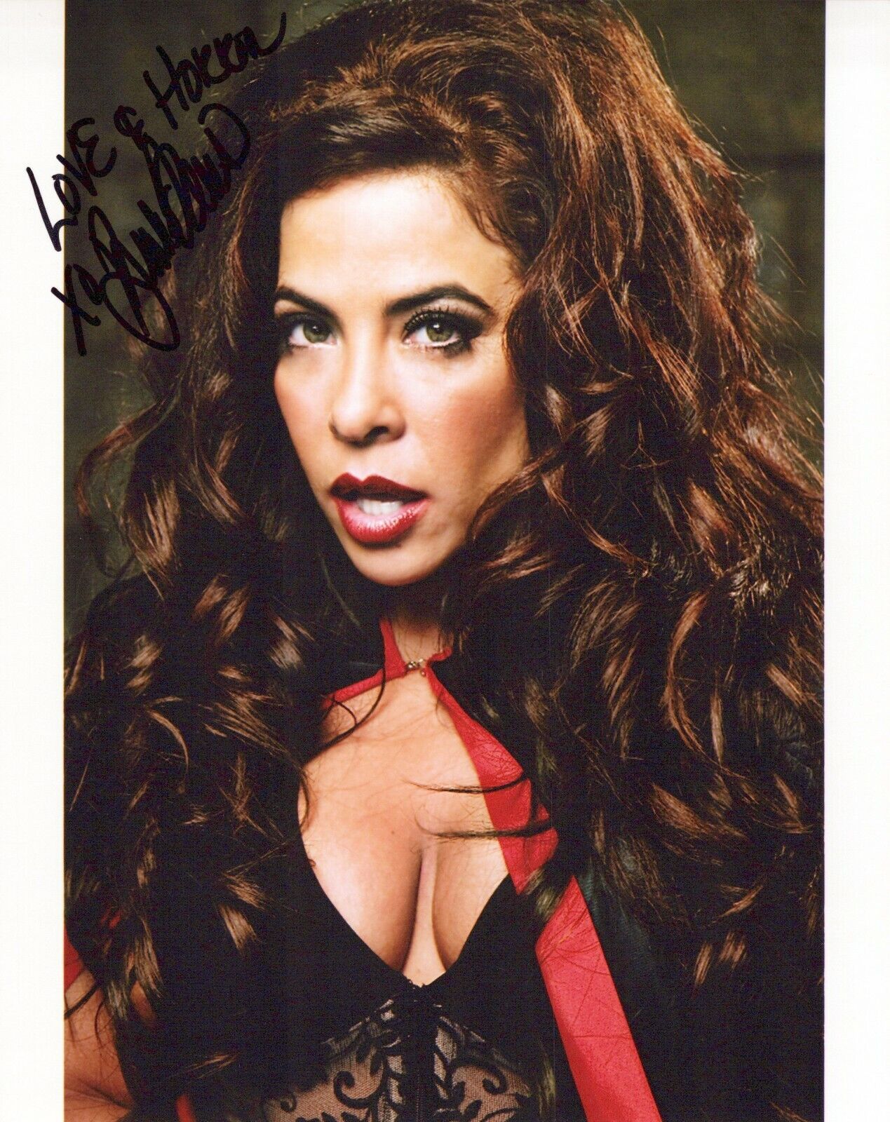 Brooke Lewis glamour shot autographed Photo Poster painting signed 8x10 #9