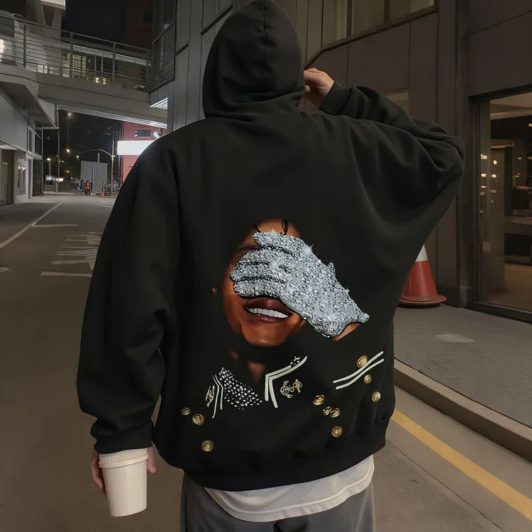 Michael Jackson Printed Men's Hoodie