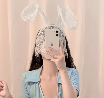 Churchf Sex Lingerie Pure Sexy Campus Girl JK Rabbit Girl Perspective To Avoid Teasing Pajamas Temptation Dress