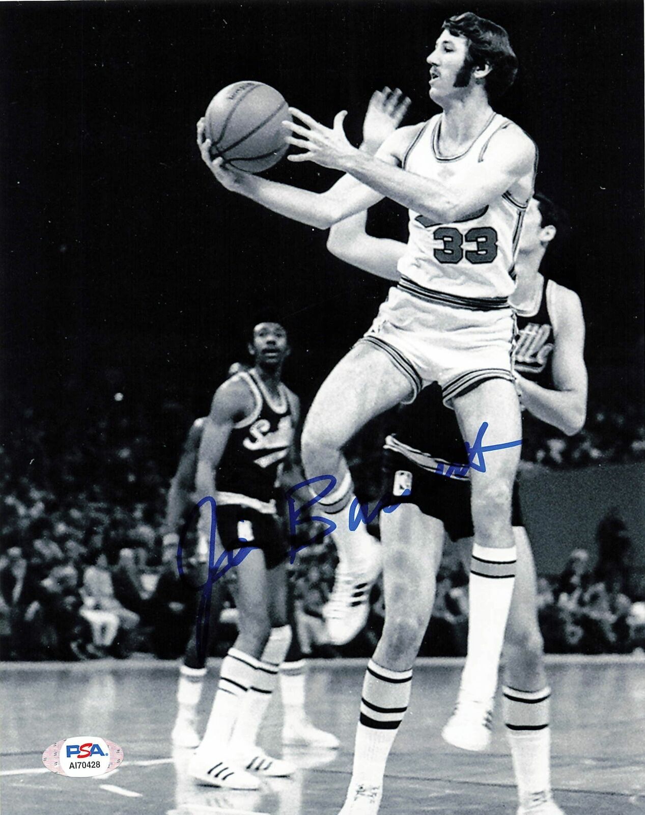 Jim Barnett signed 8x10 Photo Poster painting PSA/DNA Golden State Warriors Autographed