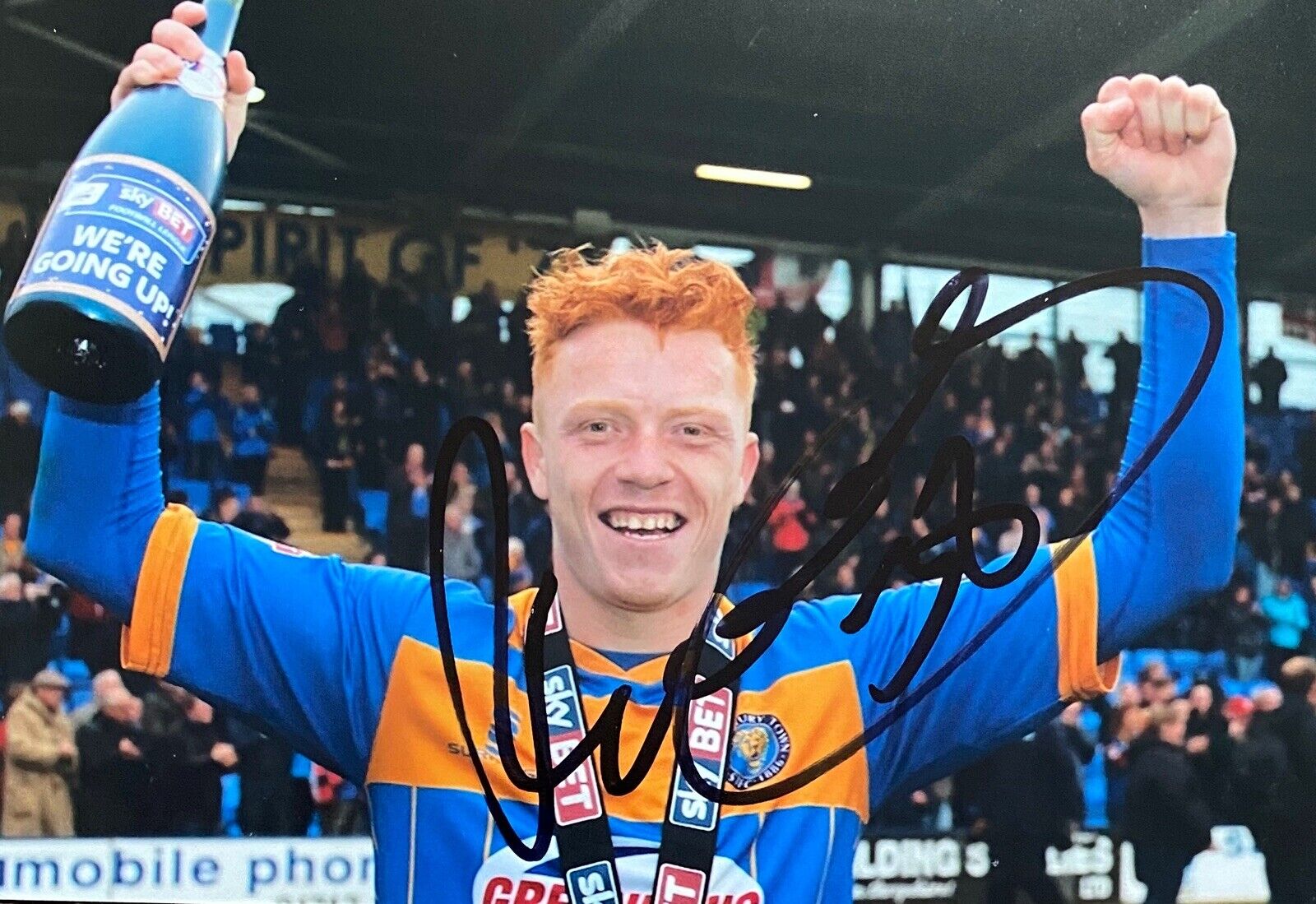 Ryan Woods Genuine Hand Signed 6X4 Photo Poster painting - Shrewsbury Town