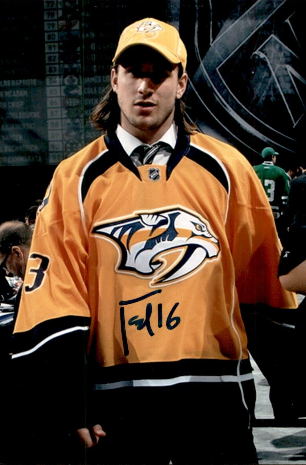 Felix Girard SIGNED autographed 4x6 Photo Poster painting NASHVILLE PREDATORS