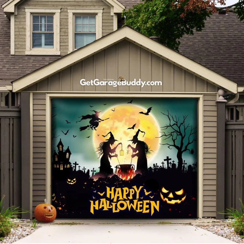GarageBuddy Halloween Garage Door Covers