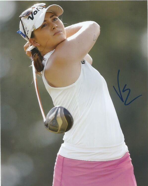 LPGA Victoria Elizabeth Autographed Signed 8x10 Photo Poster painting COA A