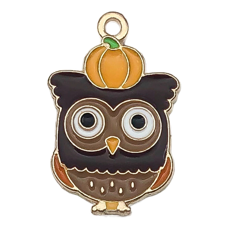20 PCS/Package 19x18mm 19x22mm 23x14mm Alloy Animal Pumpkin Mushroom Pendant Jewelry Accessories
