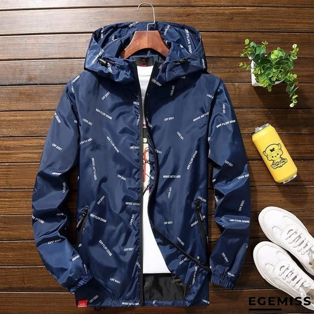 men jacket hooded Jackets  Plus Size 10XL 9XL 8XL 7XL men Windbreaker Casual Coat for Male Outerwear Streetwear jacket | EGEMISS