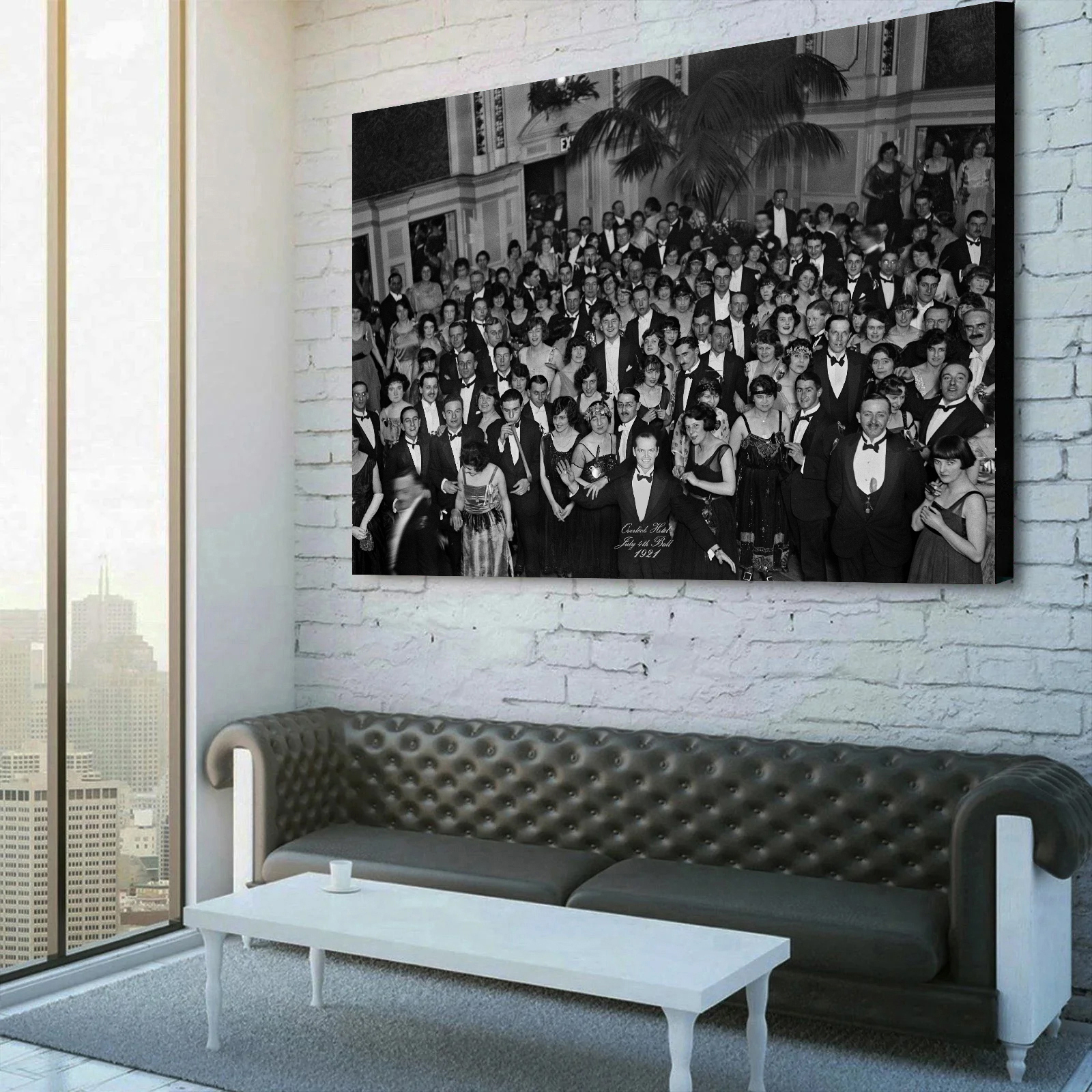 The Shining Overlook Hotel Party Canvas Wall Art 