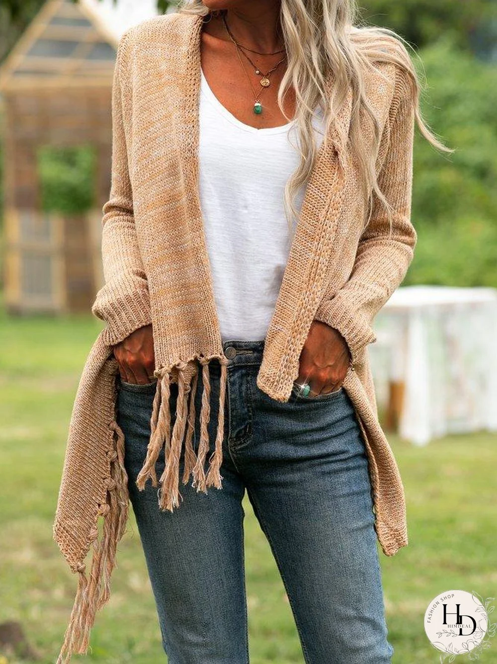 Irregular cardigans Sweater