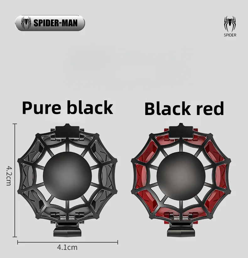 Spiderweb one-button ignition button protective cover