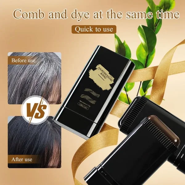 🔥👍🏻Portable Hair Dye Comb for Gray Hair Coverage