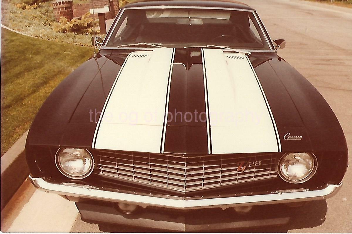 CLASSIC CAR Vintage FOUND Photo Poster painting Original COLOR Snapshot03 10 X