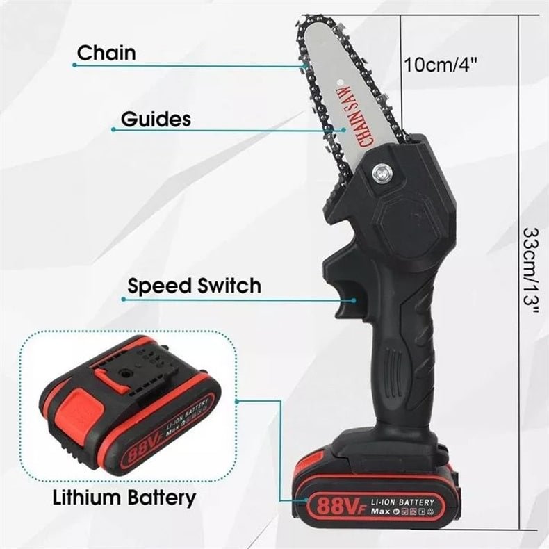 HANDHELD MINI CHAINSAW FOR WOOD CUTTING AND ONE-HAND CHAINSAW
