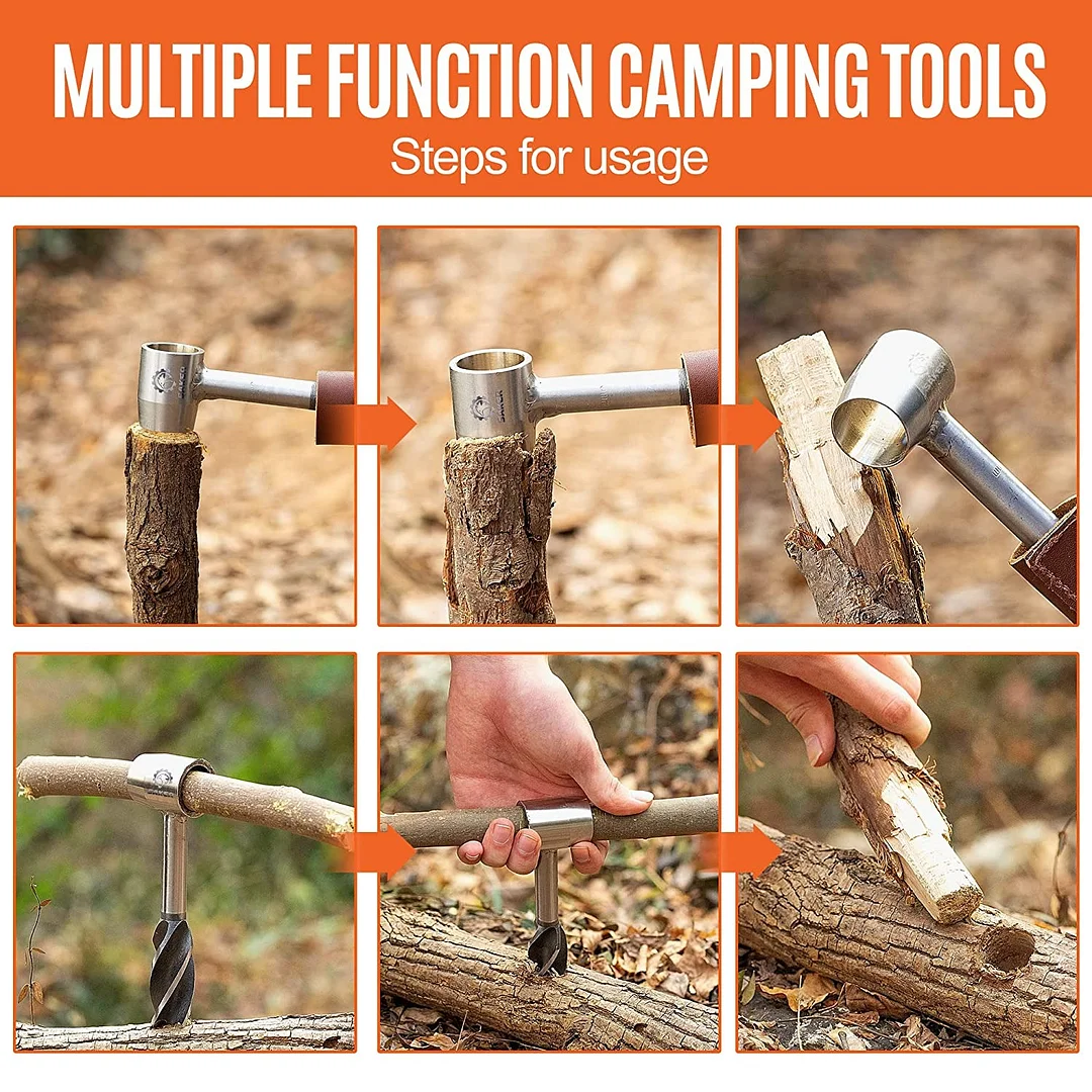 Bushcraft Hand Auger Wrench